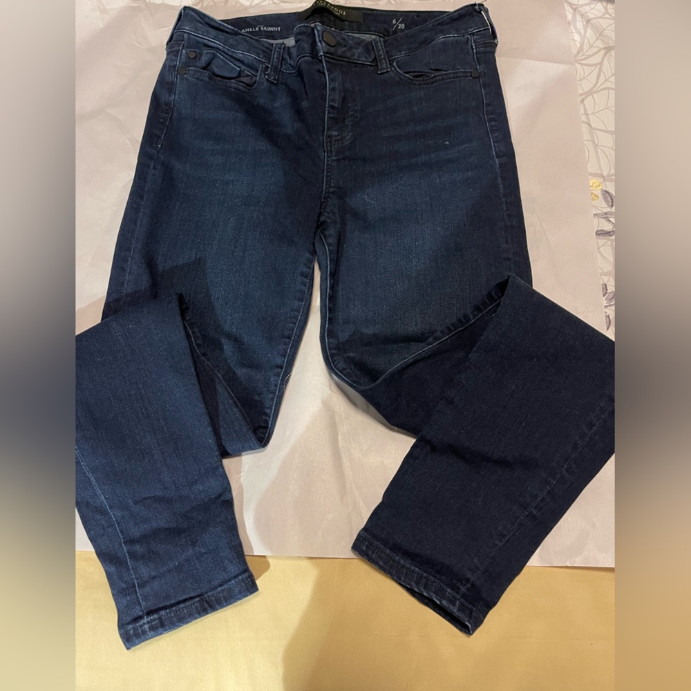 Women's Liverpool -Los Angeles- The Ankle Skinny Blue Jeans- Size 6/28